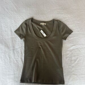 Madewell Short Sleeve Tee in Olive
